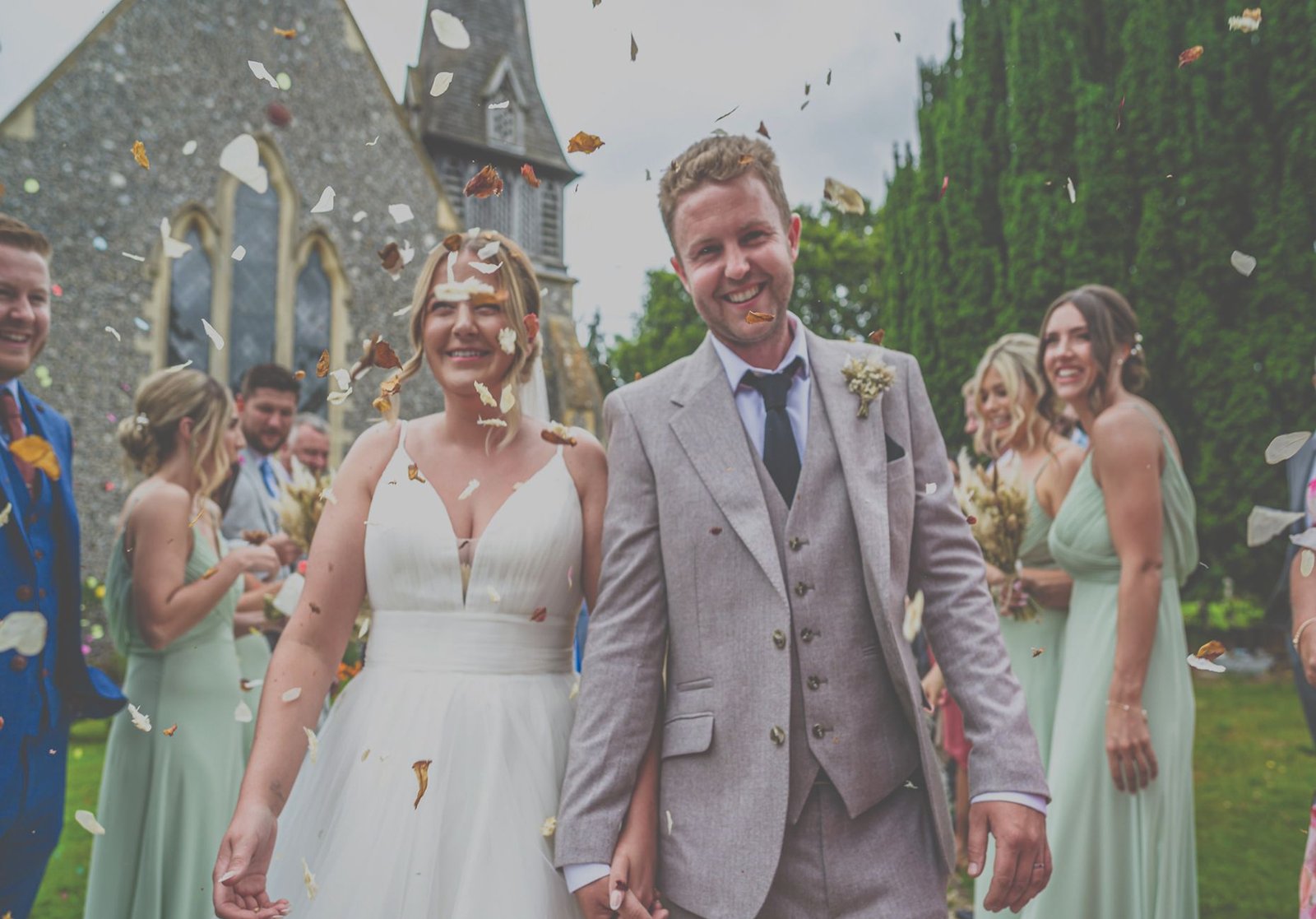 A wedding celebration featured on the EventsNation website